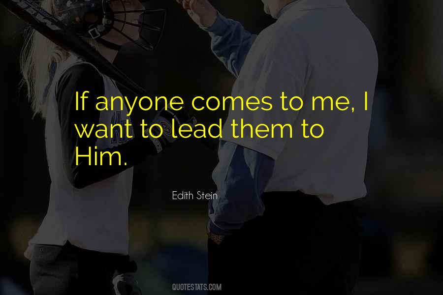 Edith Stein Quotes #1325828