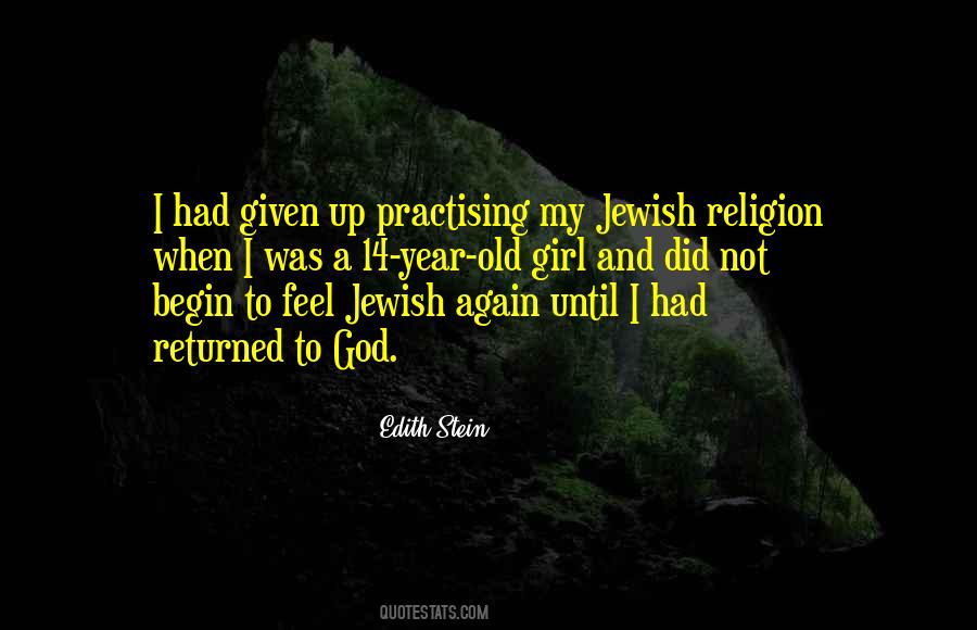 Edith Stein Quotes #1606476