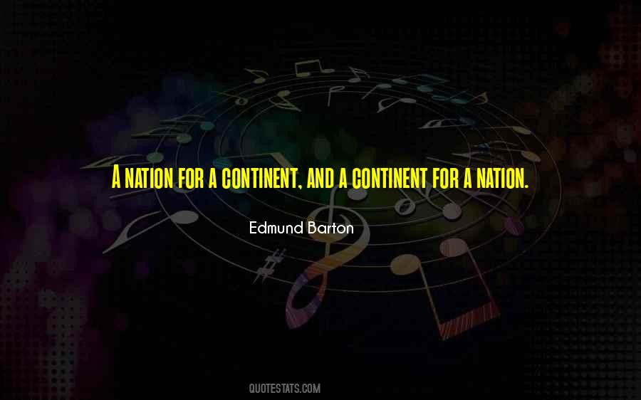 Edmund Barton Quotes #259949