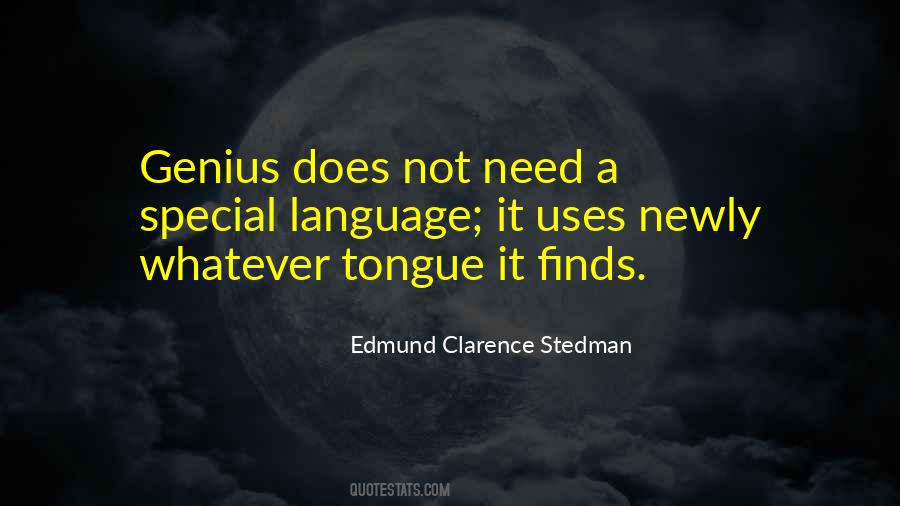 Edmund Clarence Stedman Quotes #1454077