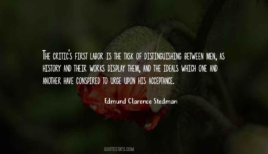 Edmund Clarence Stedman Quotes #66910