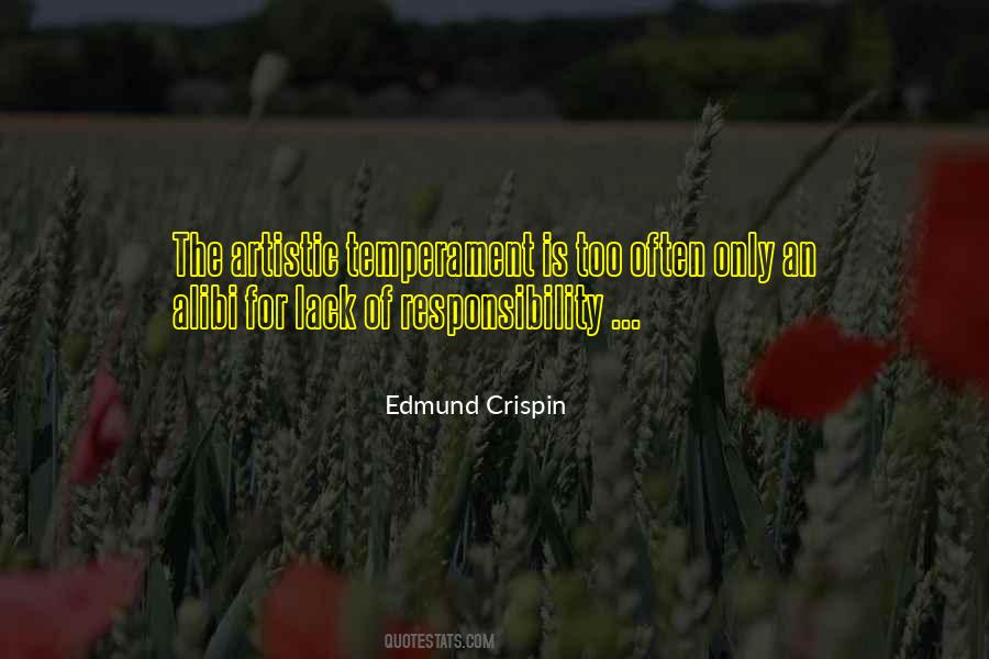 Edmund Crispin Quotes #182473