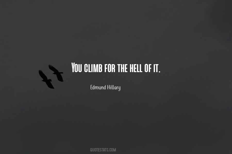 Edmund Hillary Quotes #273957