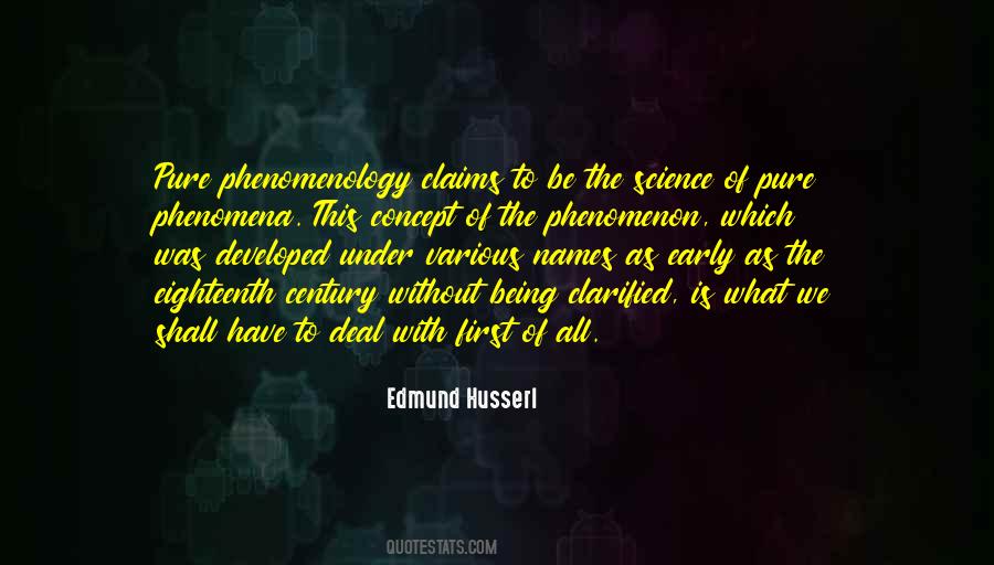 Edmund Husserl Quotes #932637