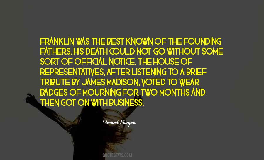 Edmund Morgan Quotes #113677