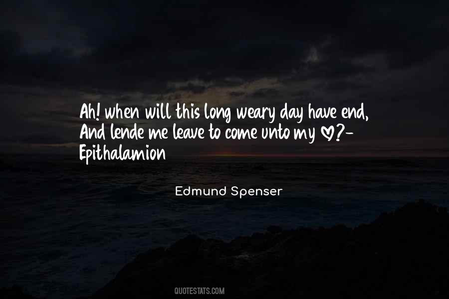 Edmund Spenser Quotes #1534645