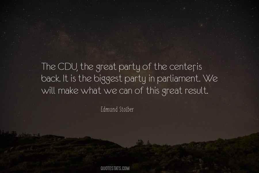 Edmund Stoiber Quotes #356653