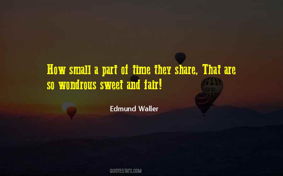 Edmund Waller Quotes #1087986
