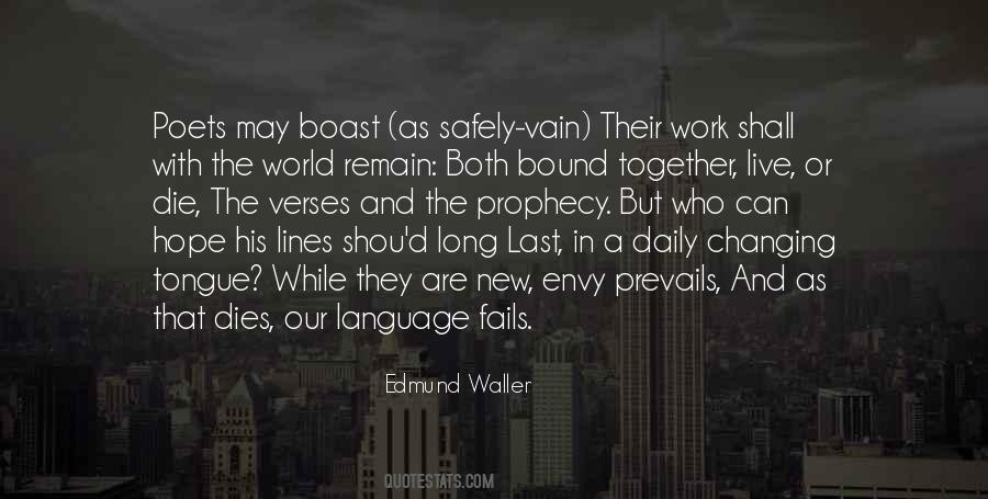 Edmund Waller Quotes #1579631