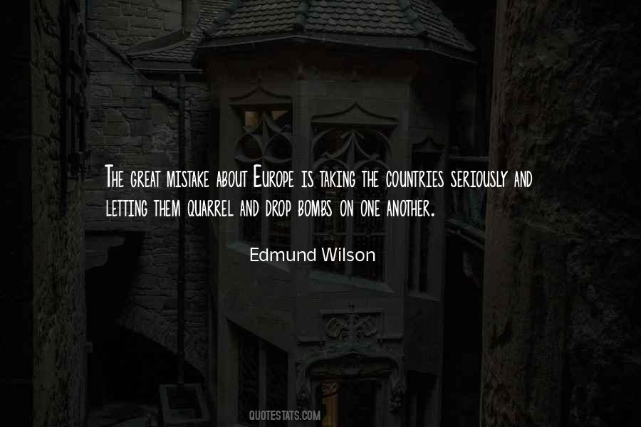 Edmund Wilson Quotes #1164448