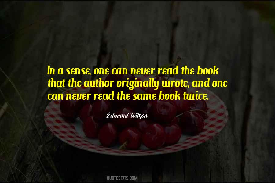 Edmund Wilson Quotes #1271809