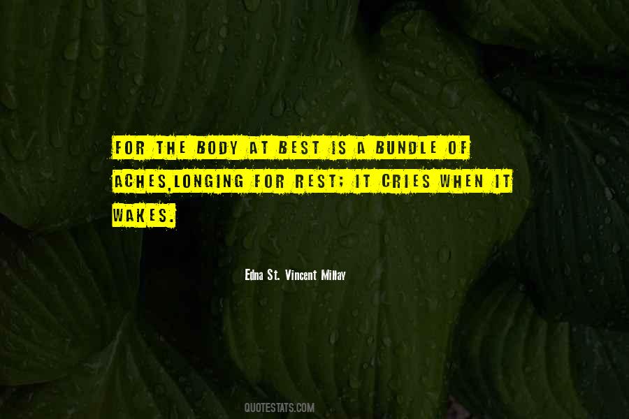 Edna St. Vincent Millay Quotes #1049704