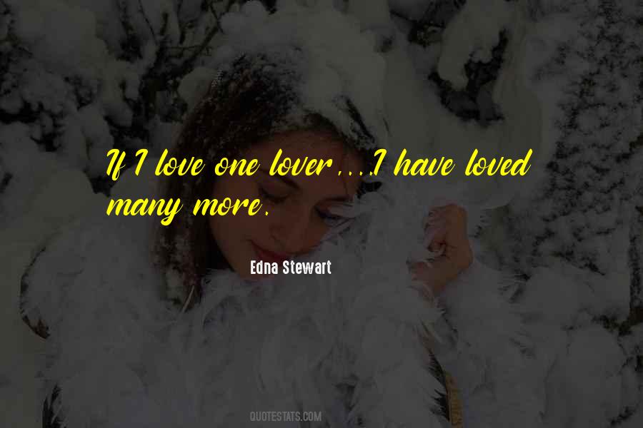 Edna Stewart Quotes #162623