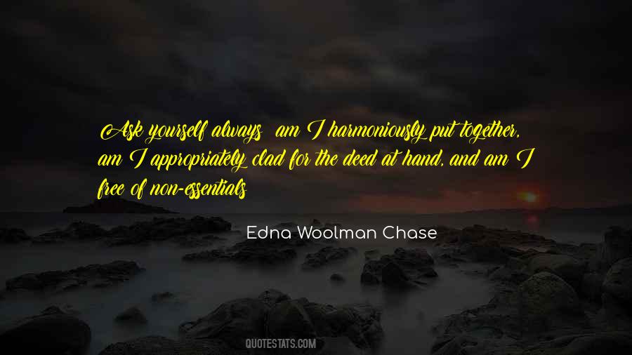 Edna Woolman Chase Quotes #669276