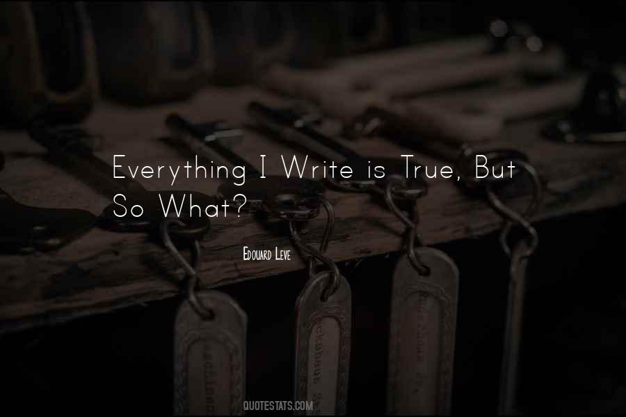 Edouard Leve Quotes #22963