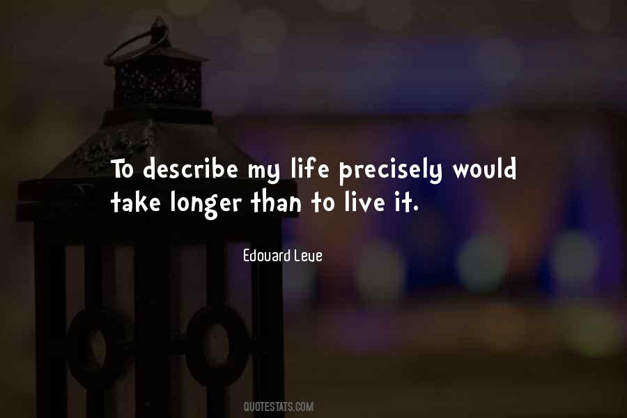 Edouard Leve Quotes #462611