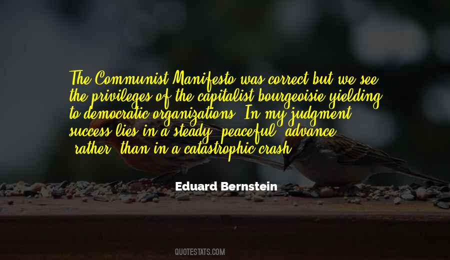 Eduard Bernstein Quotes #1103233