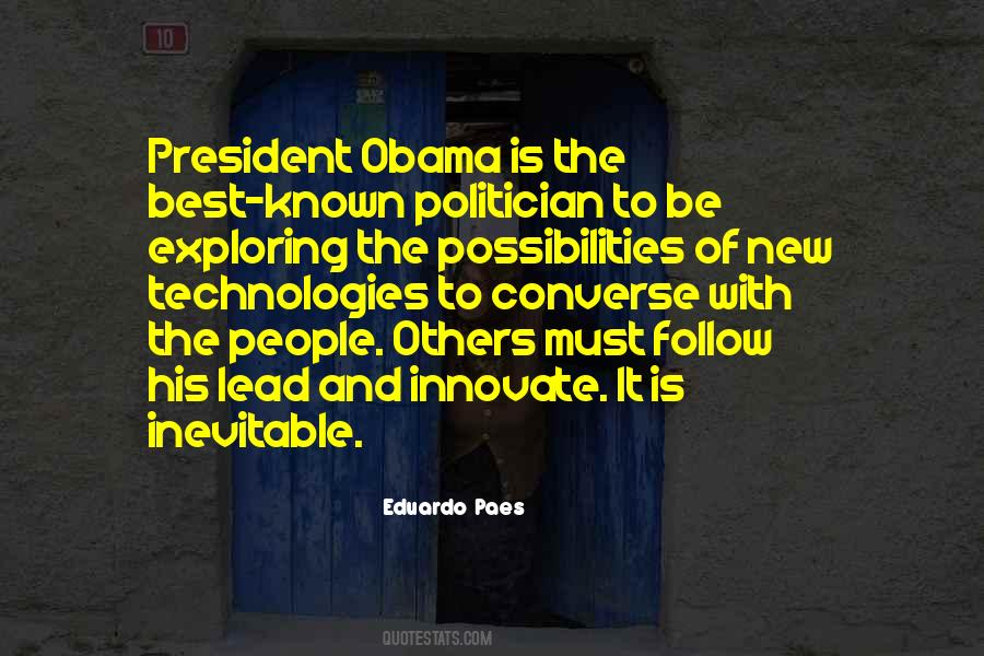 Eduardo Paes Quotes #446713