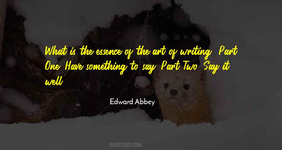 Edward Abbey Quotes #531664