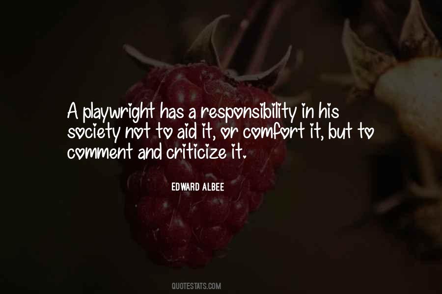 Edward Albee Quotes #1736323