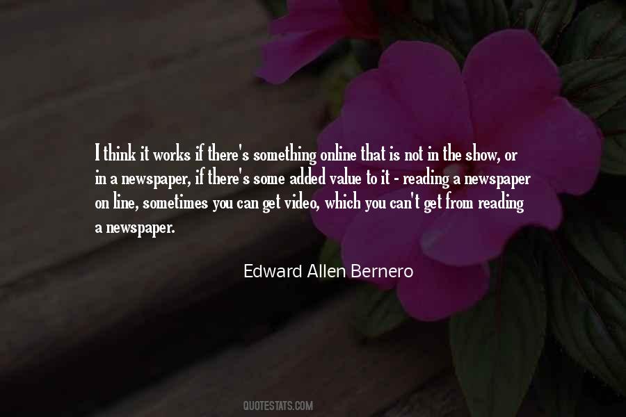 Edward Allen Bernero Quotes #1167389