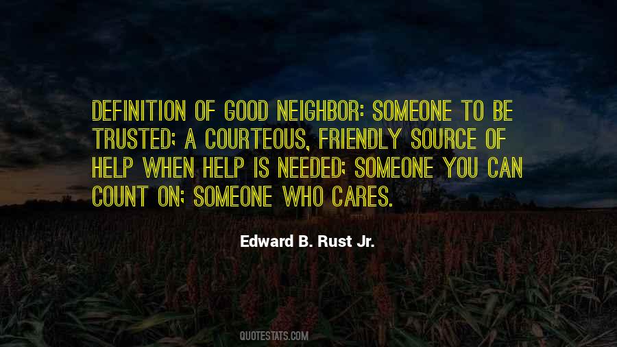 Edward B. Rust Jr. Quotes #116362