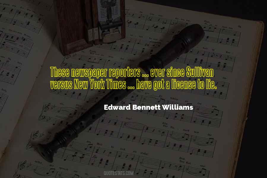 Edward Bennett Williams Quotes #22154