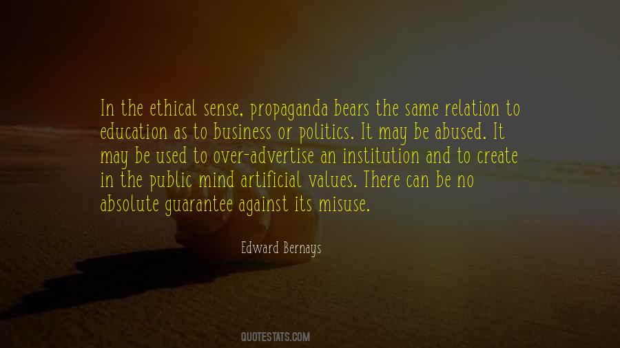 Edward Bernays Quotes #1285977