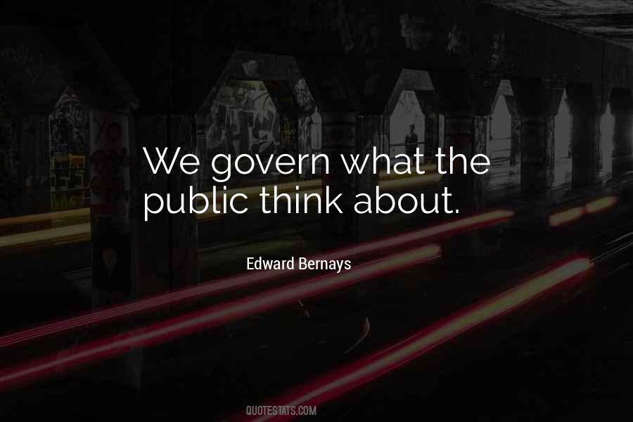 Edward Bernays Quotes #1578932