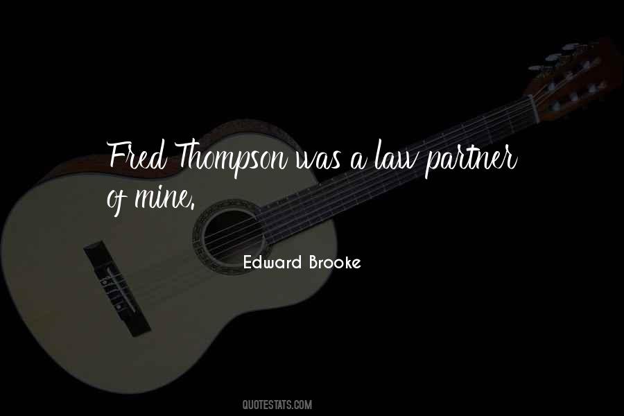 Edward Brooke Quotes #910307