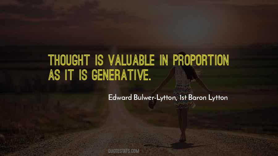 Edward Bulwer-Lytton, 1st Baron Lytton Quotes #1337095