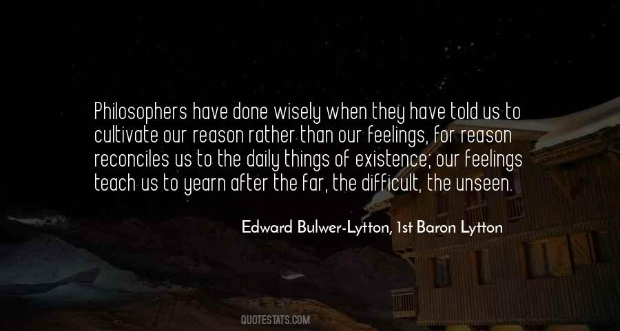 Edward Bulwer-Lytton, 1st Baron Lytton Quotes #1425936