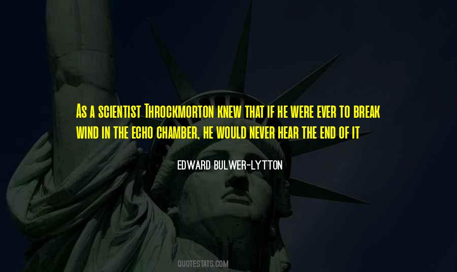 Edward Bulwer-Lytton Quotes #1672494