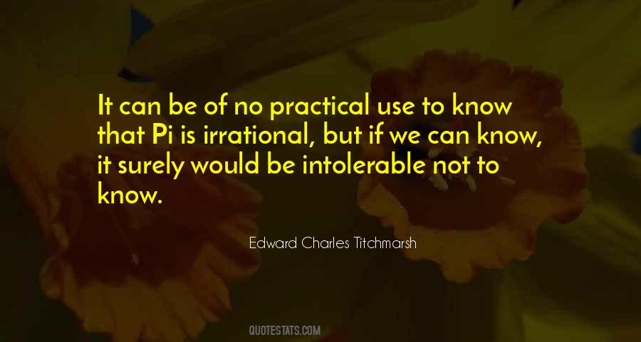 Edward Charles Titchmarsh Quotes #1005334