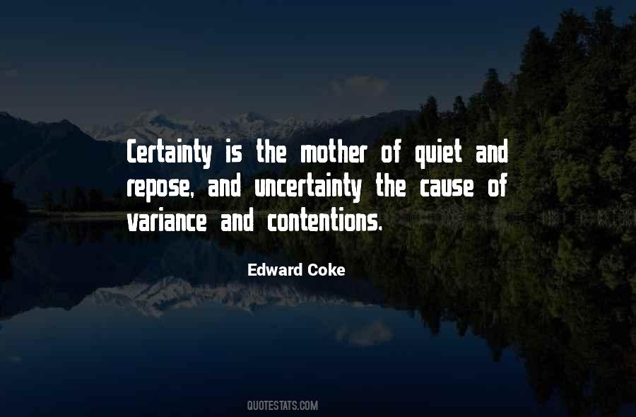 Edward Coke Quotes #1281721