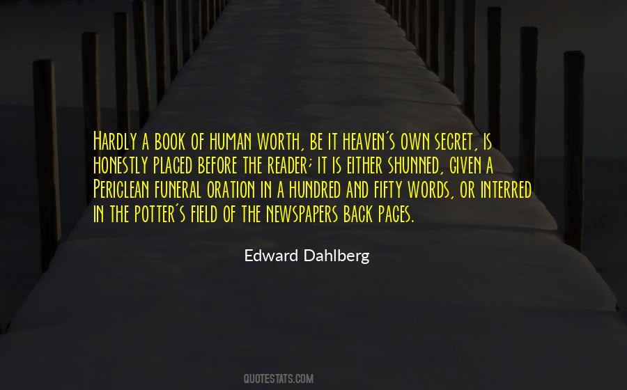 Edward Dahlberg Quotes #744793