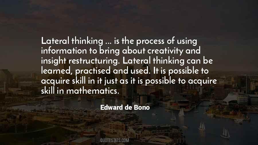 Edward De Bono Quotes #136872