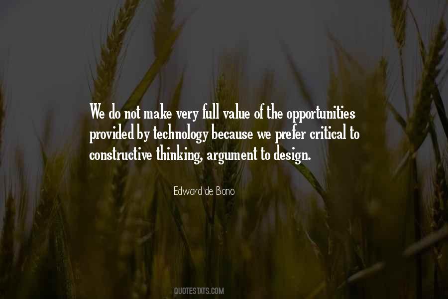 Edward De Bono Quotes #331636