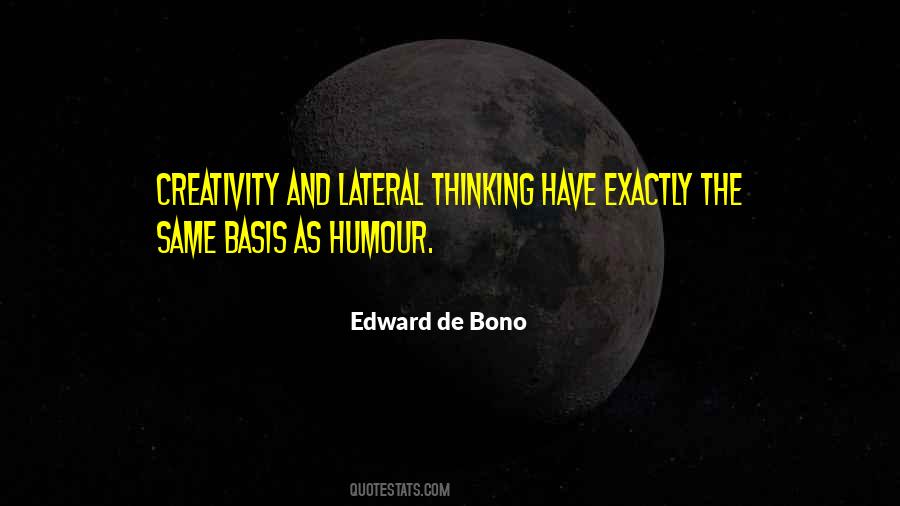 Edward De Bono Quotes #965805