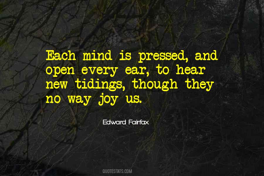 Edward Fairfax Quotes #1229901 Edward Fairfax Quotes #1229901