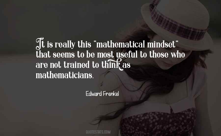 Edward Frenkel Quotes #897541