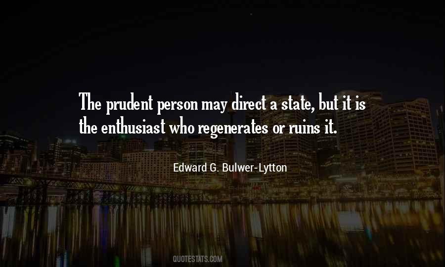 Edward G. Bulwer-Lytton Quotes #1468001