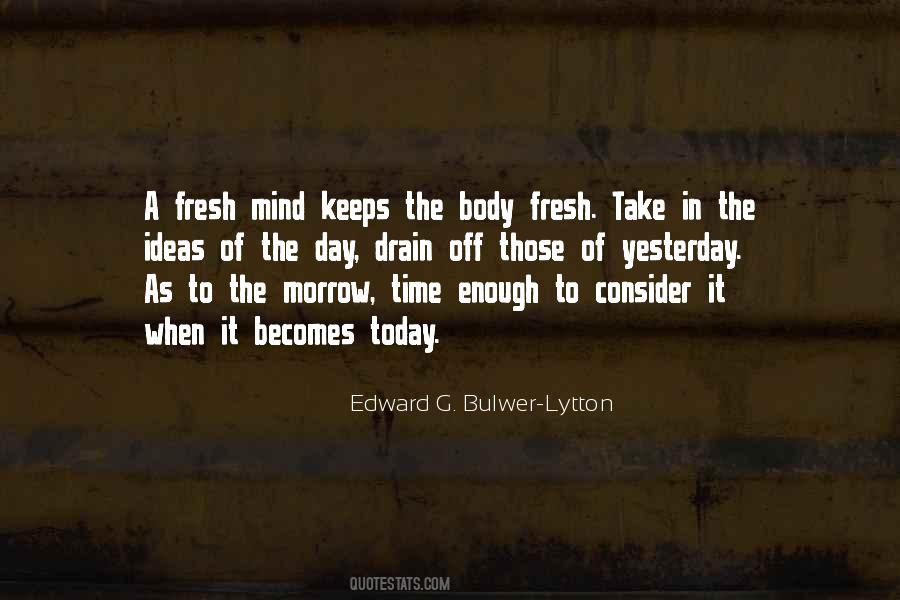 Edward G. Bulwer-Lytton Quotes #998569