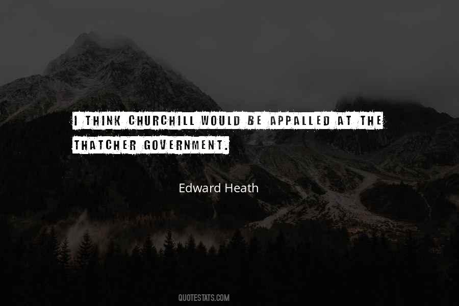 Edward Heath Quotes #1317259