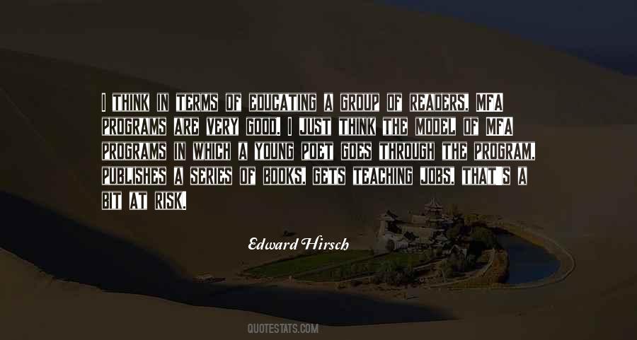Edward Hirsch Quotes #1022854