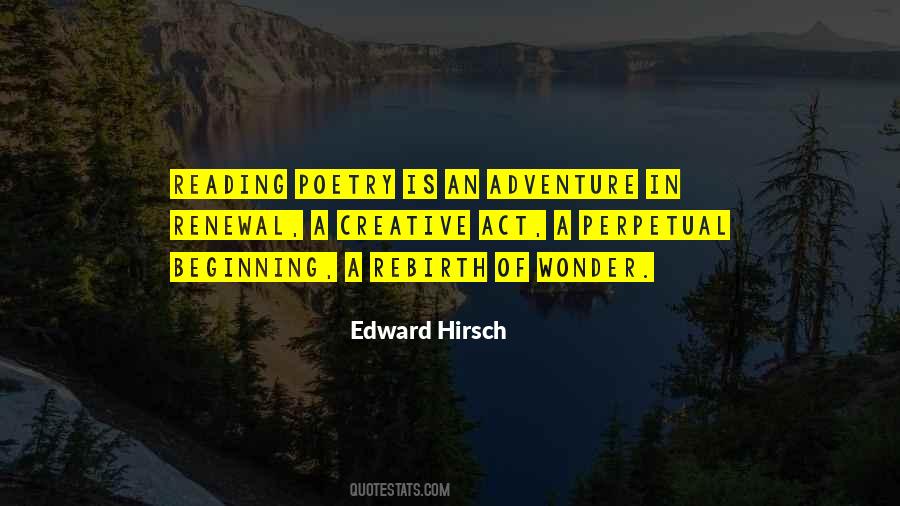 Edward Hirsch Quotes #1291967