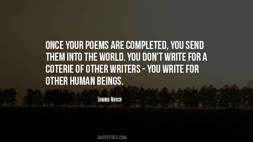 Edward Hirsch Quotes #1341308