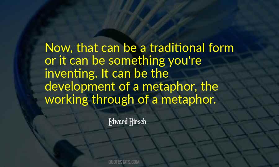 Edward Hirsch Quotes #1842309