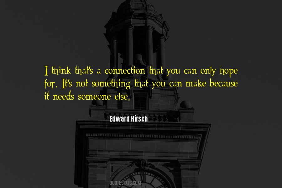 Edward Hirsch Quotes #391905