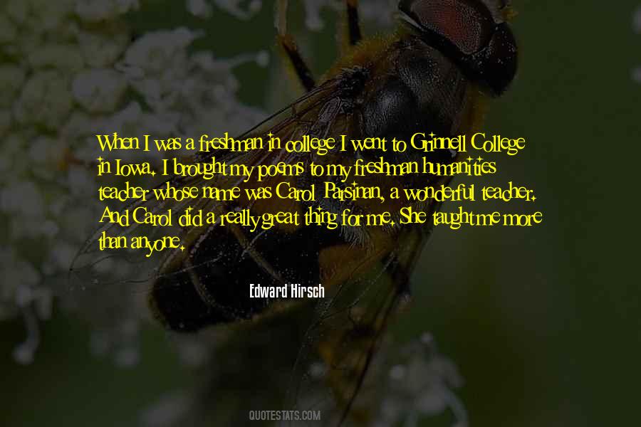 Edward Hirsch Quotes #400705